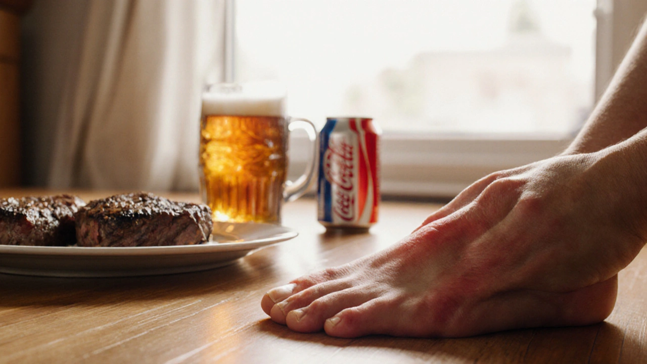 Aliments à éviter pour la goutte : top 10