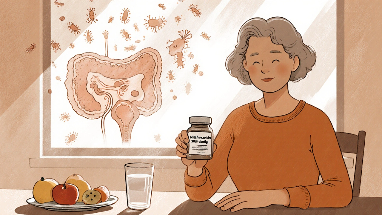 Nitrofurantoin et les cystites chroniques : une solution à long terme ?