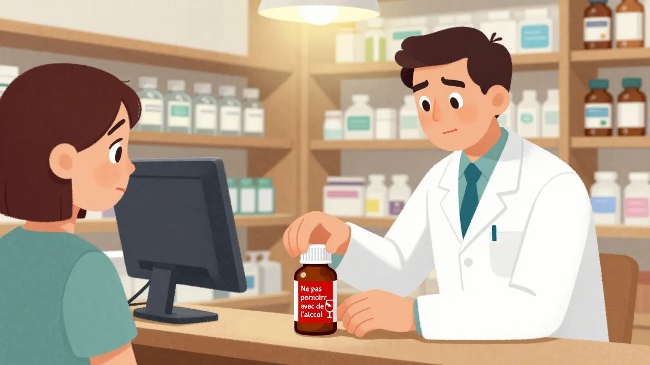 Étiquettes auxiliaires de pharmacie : les autocollants colorés sur les flacons de médicaments expliqués