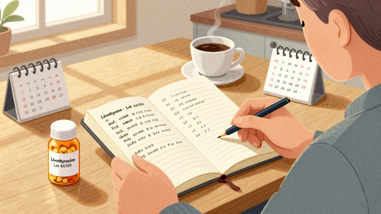 Tenir un journal de médication : suivre votre réponse aux génériques