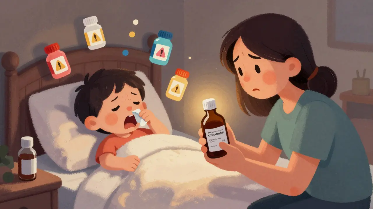 Sécurité des médicaments contre le rhume en vente libre chez les enfants : âges autorisés et risques