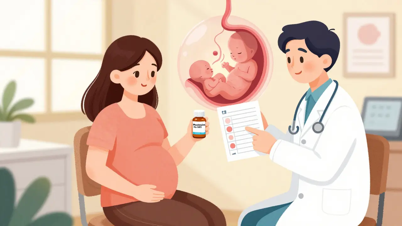 IBD et grossesse : médicaments sûrs et sécurité fœtale