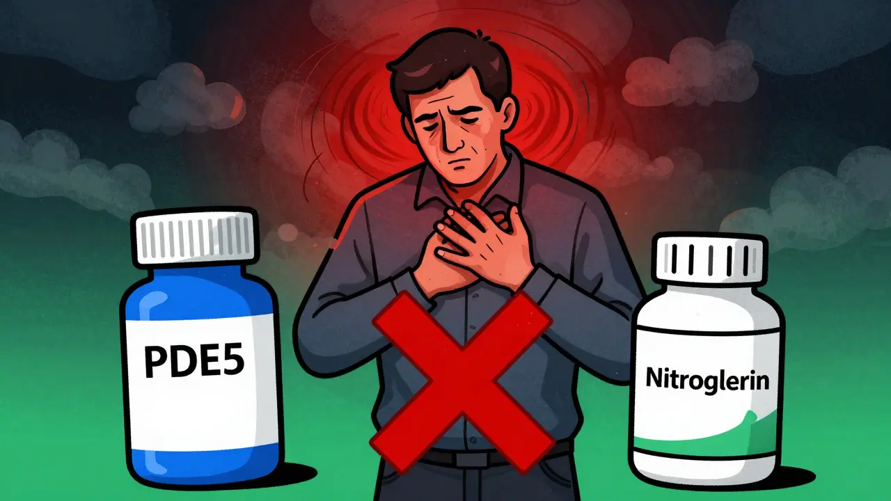 Inhibiteurs de la PDE5 et Nitrates : Comprendre le Danger Mortel