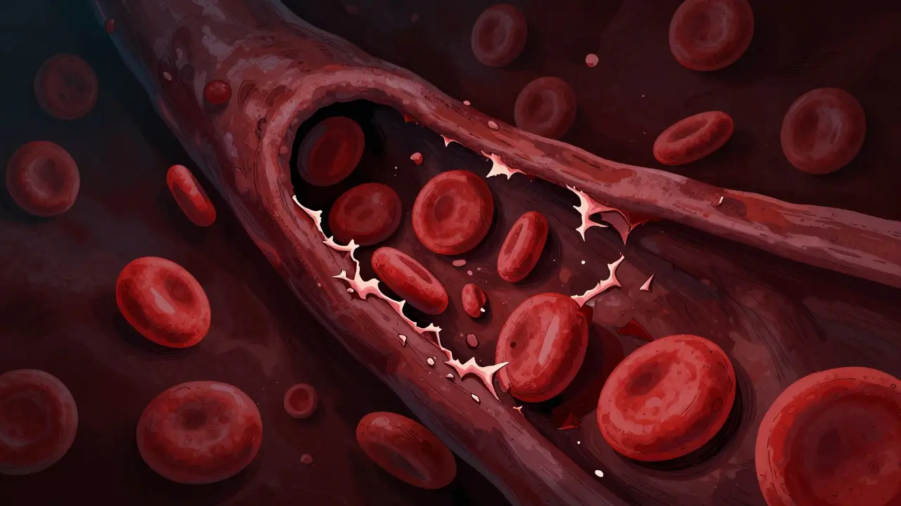 Purpura Thrombotique et Thrombocytopénique (PTT) induit par les médicaments : Réaction mortelle