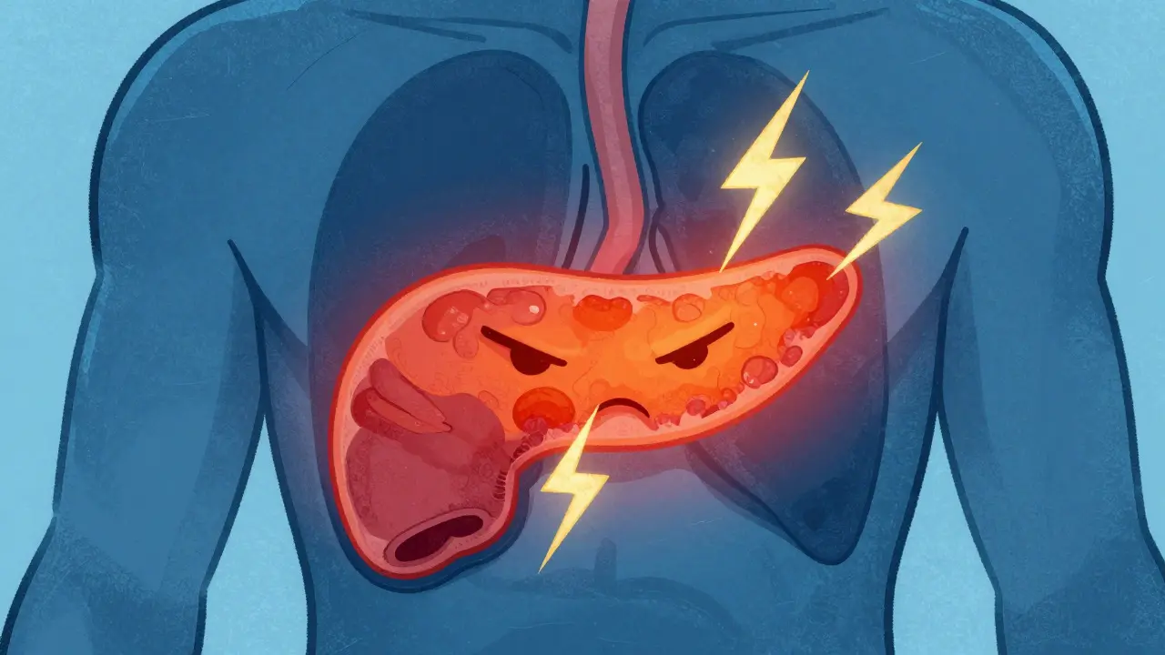 Pancréatite sévère induite par les médicaments : Signes d'alerte et traitements